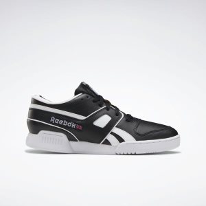 Adidasy Męskie Reebok Pro Workout Lo Czarne/Białe/Czarne PL 70XFQUI